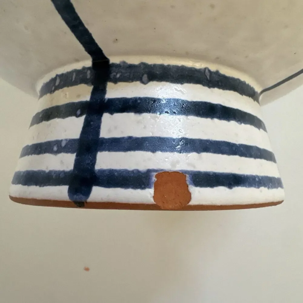 Crate‎ and Barrel Tunise Terracotta Vase Made in Portugal Modern MCM
